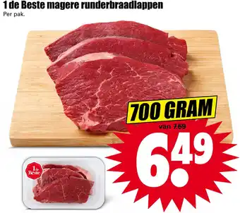 Dirk de Beste magere runderbraadlappen aanbieding