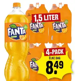 Dirck 3 FANTA  4 x 1.5L aanbieding