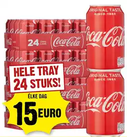 Dirck 3 Coca-Cola  Original 24 x 330ml aanbieding