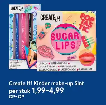 Etos Create It! Kinder make-up Sint aanbieding