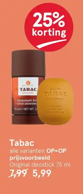 Etos Tabac aanbieding