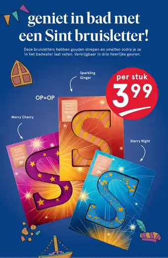 Etos Sint bruisletter aanbieding