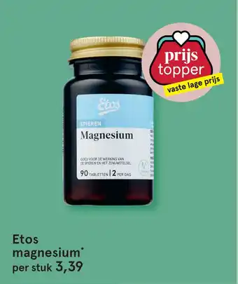 Etos Etos magnesium aanbieding