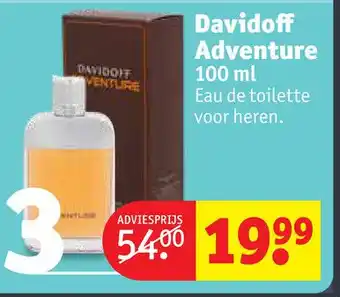 Kruidvat Davidoff Adventure aanbieding