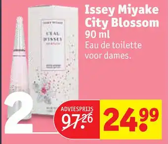 Kruidvat Issey Miyake City Blossom aanbieding