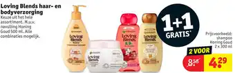 Kruidvat Loving Blends haar- en bodyverzorging aanbieding