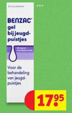 Kruidvat Benzac acne aanbieding