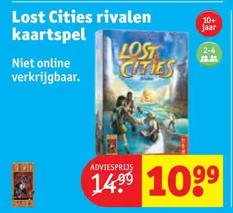 Kruidvat Lost Cities rivalen kaartspel aanbieding