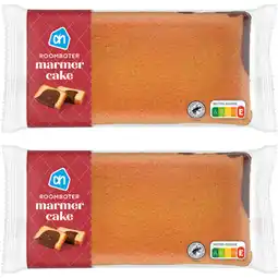 Albert Heijn AH Roomboter marmercake 2-pack aanbieding