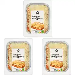 Albert Heijn AH Lasagne bolognese 3-pack aanbieding