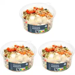 Albert Heijn AH Kleine salade couscous hummus 3-pack aanbieding