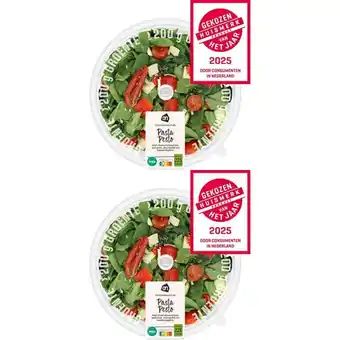 Albert Heijn AH Stoommaaltijd pasta pesto 2-pack aanbieding