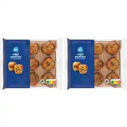 Albert Heijn AH Mini muffins stracciatella 2-pack aanbieding