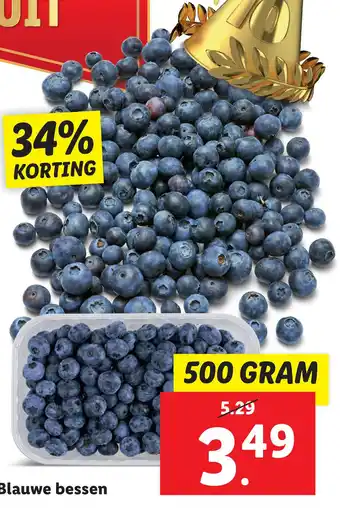 Lidl Blauwe bessen aanbieding