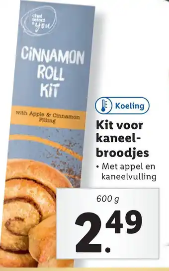 Lidl Kit voor voor kaneel- broodjes aanbieding