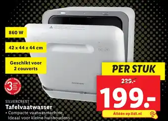 Lidl SILVERCREST Tafelvaatwasser aanbieding