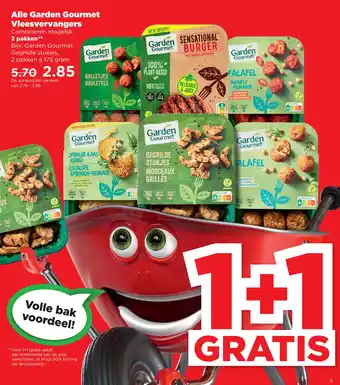 PLUS Alle Garden Gourmet Vleesvervangers aanbieding