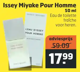 Trekpleister Issey Miyake Pour Homme 50ml aanbieding