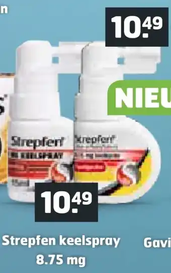 Trekpleister Strepfen keelspray 8,75mg aanbieding