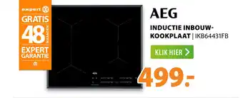 Expert AEG INDUCTIE INBOUW-KOOKPLAAT aanbieding