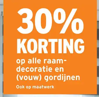 GAMMA op alle raam- decoratie en (vouw) gordijnen aanbieding