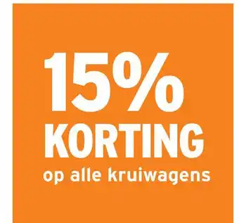 GAMMA op alle kruiwagens aanbieding