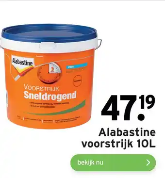 GAMMA Alabastine voorstrijk 10L aanbieding