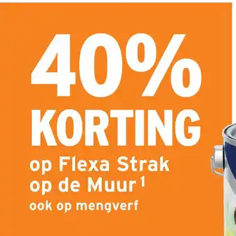 GAMMA op Flexa Strak op de Muur aanbieding