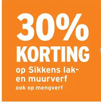 GAMMA op Sikkens lak- en muurverf aanbieding