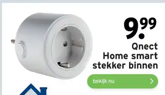 GAMMA Qnect Home smart stekker binnen aanbieding