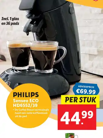 Lidl PHILIPS Senseo ECO aanbieding