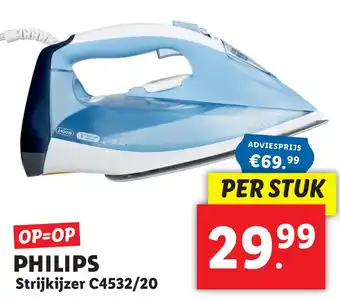 Lidl PHILIPS Strijkijzer aanbieding