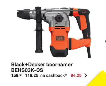 Karwei Black+Decker Boorhamer BEHS03K-QS aanbieding