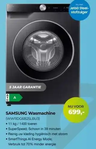 EP Beerepoot SAMSUNG Wasmachine aanbieding