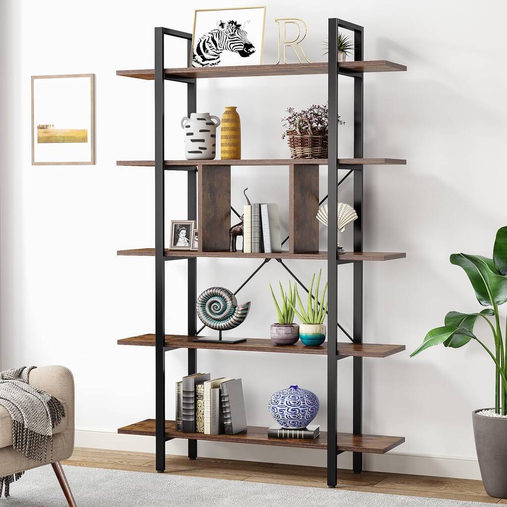 Een Prachtig Kast Met 5_laags , Vrijstaande Hoge Boekenplanken Display Plank Opslag Organisator Deze Kast Voor Boeken Planten Foto Decoraties Een Prachtig Kast Met 5_laags , Vrijstaande Hoge Boekenplanken Display Plank Opslag Organisator Deze Kast Voor Boeken Planten Foto Decoraties