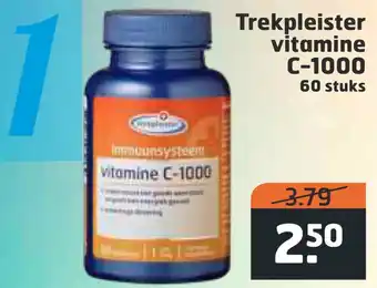 Trekpleister Trekpleister vitamine C-1000 60stuks aanbieding