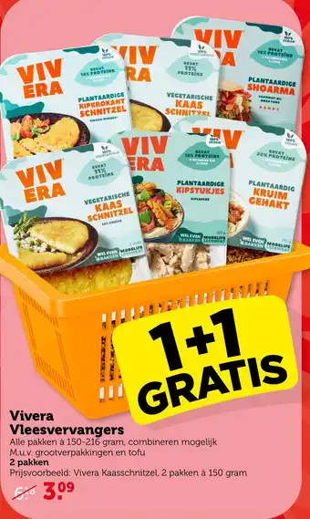 Coop Vivera Vleesvervangers aanbieding