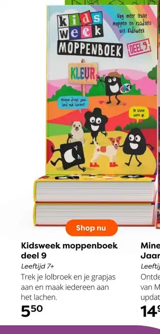 The Read Shop Kidsweek moppenboek deel 9 aanbieding