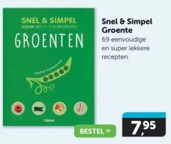 Boekenvoordeel Snel & Simpel Groente aanbieding