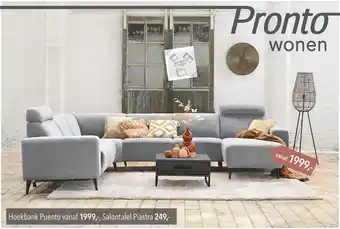 Pronto wonen Hoekbank Puento aanbieding
