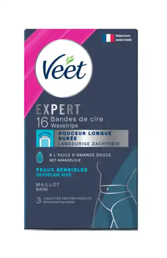 De Online Drogist Veet Expert Koude Wasstrips Bikinilijn aanbieding