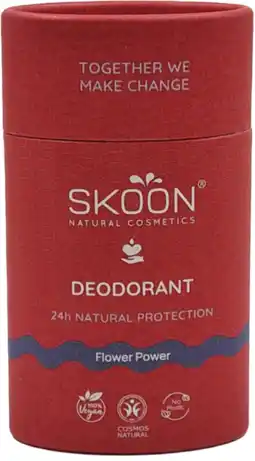 De Online Drogist Skoon Deodorant Flower Power aanbieding