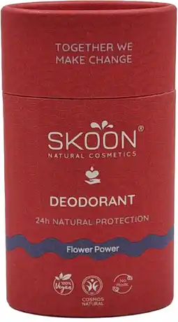 De Online Drogist Skoon Deodorant Flower Power aanbieding