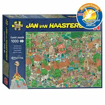 Lobbes Jan van Haasteren Puzzel - Efteling Sprookjesbos, 1000st. aanbieding