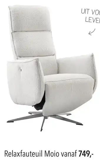 Pronto wonen Relaxfauteuil Moio aanbieding
