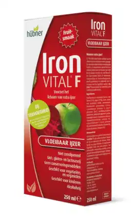 De Online Drogist Hubner Iron Vital F Vloeibaar IJzer aanbieding