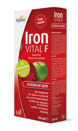 De Online Drogist Hubner Iron Vital F Vloeibaar IJzer aanbieding