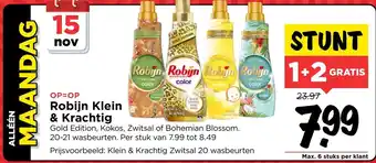 Vomar Voordeelmarkt Robijn Klein & Krachtig aanbieding