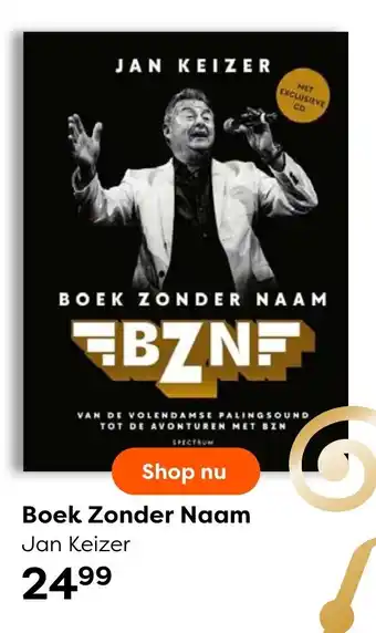 The Read Shop Jan Keizer Boek Zonder Naam aanbieding