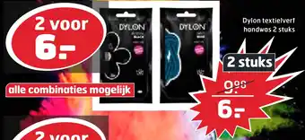 Trekpleister Dylon textielvert handwas 2 stuks aanbieding